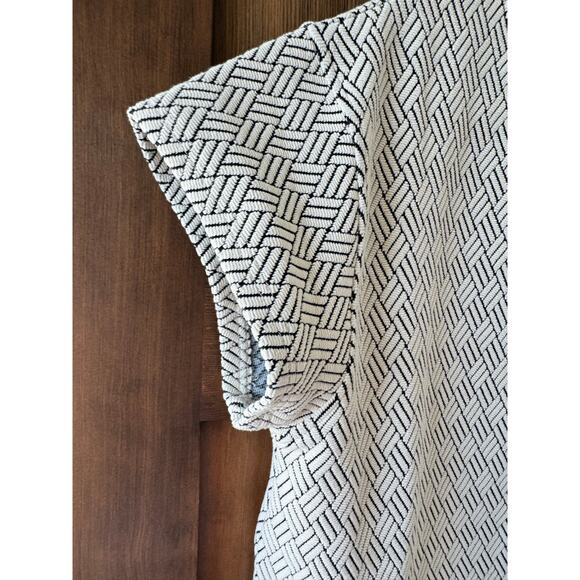 See and Be Seen Women's Cropped Blouse Tweed Feel Size Small Professional - Picture 4 of 8